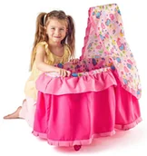 Akcesoria dla lalek - Woody Łóżko z baldachimem - miniaturka - grafika 1