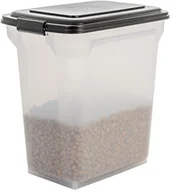 Pozostałe akcesoria dla psów - Iris IRIS, hermetyczny pojemnik na karmę / pojemnik na pokarm ATS, do karmy dla psów, tworzywo sztuczne, l, czarny - miniaturka - grafika 1