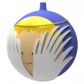 Ozdoby bożonarodzeniowe - Alessi bańka choinkowa angei oletto  anioł  amj13 6  Boże Narodzenie AMJ13 6 - miniaturka - grafika 1
