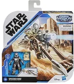 Figurki dla dzieci - Hasbro Star Wars - Mission Fleet EXP Mando Child Speeder 5010993749997 - miniaturka - grafika 1