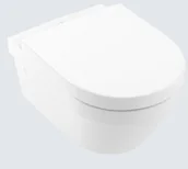 Miski WC - Villeroy & Boch Villeroy & Boch Architectura Combi-Pack Miska z deską 4694HR01 4694HR01 - miniaturka - grafika 1