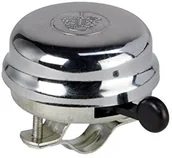 Dzwonki do roweru - FISCHER Dzwonek rowerowy marki chrom, srebrny/chromowany, One Size 85798 - miniaturka - grafika 1
