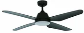 Wentylatory sufitowe - LUCCI AIR Wentylator sufitowy Aria czarna 122 cm z oświetleniem LED (212998) - miniaturka - grafika 1