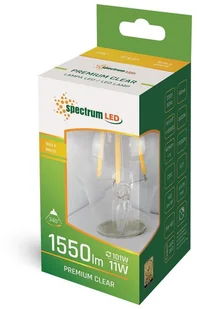 Spectrum SpectrumLED Led Gls E-27 230v 11w Cog Nw Clear WOJ+14365 - Żarówki LED - miniaturka - grafika 3