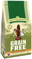Sucha karma dla psów - James Wellbeloved Adult indyk i warzywa bez zbóż 10 kg - miniaturka - grafika 1