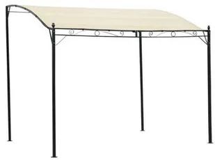Zadaszenie ogrodowe, tkanina, kolor kremowy - Altany ogrodowe - miniaturka - grafika 6