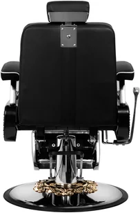 GABBIANO fotel barberski livio czarny P136677 - Fotele fryzjerskie - miniaturka - grafika 9