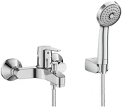 Baterie umywalkowe - Roca Bateria wannowa Estreia - miniaturka - grafika 1