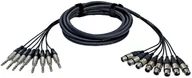 Kable - Alva Kabel 8 x XLRf - 8 x TRS 2 m - miniaturka - grafika 1
