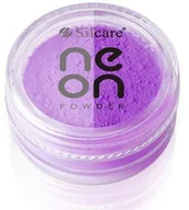 Ozdoby do paznokci - Silcare Pyłek Neon Powder Purple 3g - miniaturka - grafika 1