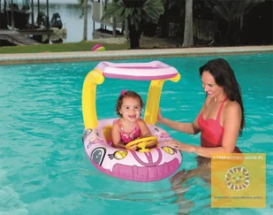 Bestway Łódeczka z daszkiem mix-auto 5_736436 - Materace dmuchane i koła do pływania - miniaturka - grafika 7