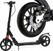 Hulajnogi - Urban Urban Paspirtukas su amortizatoriais ir diskiniais stabdžiais Urban juodas 487 - miniaturka - grafika 1