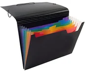Teczki i skoroszyty - Viquel pozycjach do trieur kieszenie Pochette Binder 6 Rainbow Class 011887-05 - miniaturka - grafika 1