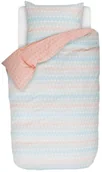 Pościel - Esprit Kolorowy komplet pościeli z bawełny perkalowej ze wzorem nowoczesna pościel pościel dwustronna pościel bawełniana 140 x 220 cm 100169-100NL-001 - miniaturka - grafika 1