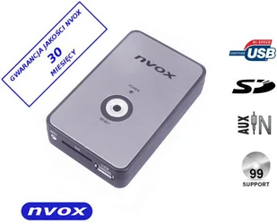 NVOX Zmieniarka cyfrowa emulator MP3 USB SD BMW 12PIN NV1080A BMW 12PIN - Akcesoria car audio - miniaturka - grafika 3