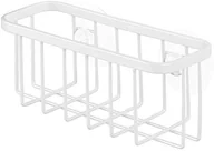Akcesoria do wc - InterDesign 84702EU SinkWorks koszyk na zlew z przyssawką, ze stali szlachetnej, perłowo biały, normalny 84734 - miniaturka - grafika 1