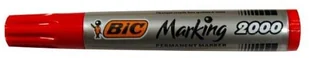 BIC Marker CZERWONY OKRĄGŁY permanentny 2000 - Markery permanentne - miniaturka - grafika 4