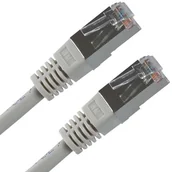 Kable miedziane - No name FTP patchcord FTP patchcord Cat.5e RJ45 M-1.5m chroniony szary economy KB015ASS01 - miniaturka - grafika 1