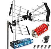 Anteny TV - Antena Kierunkowa DVB-T/T2 Combo MUXy 120km Filtr - miniaturka - grafika 1