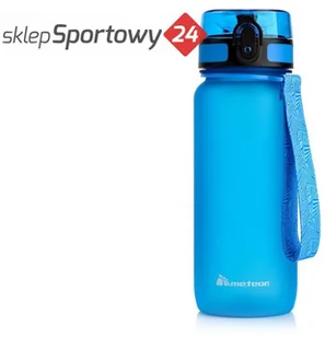 Meteor Meteor Butelka na wodę Bidon 650 ml niebieska Meteor - Shakery i bidony sportowe - miniaturka - grafika 2