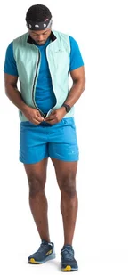 RONHILL Kamizelka biegowa męska TECH LTW GILLET zielona - Bluzy sportowe męskie - miniaturka - grafika 5