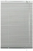 Żaluzje - Gardinia żaluzja aluminiowa, zasłania, chroni przed  światłem i oślepieniem, montaż naścienny i na suficie, wszystkie części montażowe w zestawie, srebro, 90 x 175 cm 6868 - miniaturka - grafika 1