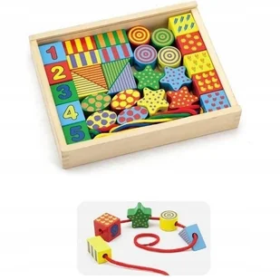 Viga VIGA 58505 EDUKACYJNE SENSORYCZNE KLOCKI DO NAWLEKANIA (1851, Viga) VIGA 58505 EDUKACYJNE SENSORYCZNE KLOCKI DO NAWLEKANIA (1851, Viga) Viga - Zabawki sensoryczne - miniaturka - grafika 7