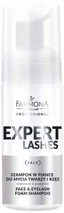 FARMONA Szampon w piance do mycia rzęs Expert Lashes 100 ml - Odżywki do rzęs i brwi - miniaturka - grafika 2