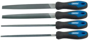 DRAPER Tools Zestaw pilników, 4 części, 200 mm, 44962 Tools - Pilniki - miniaturka - grafika 2