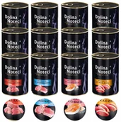 Mokra karma dla kotów - Dolina Noteci Premium Kot ZESTAW MIX SMAKÓW 12 x 400g ZEST-DNP-KOT-400-12 - miniaturka - grafika 1