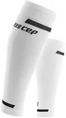 Ściągacze i opaski sportowe - CEP The Run Calf Sleeves Men, biały V | 45-50cm 2022 Zimowe ocieplacze na nogi i ręce WS300R4 - miniaturka - grafika 1