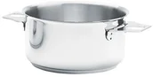 Rondle - DE BUYER rondel garnek do smażenia, ze stali nierdzewnej, srebrny 3491.18 - miniaturka - grafika 1