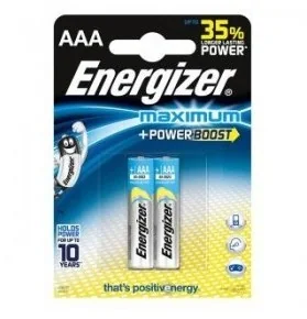 Energizer Bateria MAXIMUM AAA LR03 2szt 635324 - Baterie i akcesoria - miniaturka - grafika 2