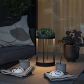 Lampy ogrodowe - Konstsmide Oświetlenie dekoracyjne LED Chieti USB, czarne - miniaturka - grafika 1