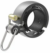 Dzwonki do roweru - Knog Oi Luxe dzwonek rowerowy matowy czarny 2019 dzwonek rowerowy, s (12126_Matte Black_S) - miniaturka - grafika 1
