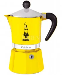 Bialetti RAINBOW 6 TZ 300 ML ŻÓŁTA (4983) - Zaparzacze i kawiarki - miniaturka - grafika 2