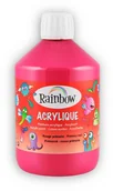 Farby i media malarskie - Rainbow, farba akrylowa, 500 ml, różowa - miniaturka - grafika 1
