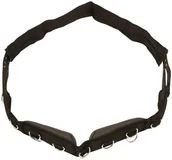 Akcesoria jeździeckie - Kerbl Pas do lonżowania, czarny, rozmiar Pony, 32354 Kerbl - miniaturka - grafika 1