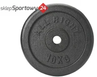 Obciążenia - Allright OBCIĄŻENIE TALERZ ŻELIWNY 10KG CZARN - miniaturka - grafika 1