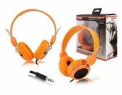 Słuchawki - LTC LTC58 pomarańczowe 31752 - miniaturka - grafika 1