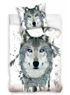 Pościel dla dzieci - Darymex Carbotex Pościel bawełna 140x200 Wilk 5902689473630 - miniaturka - grafika 1