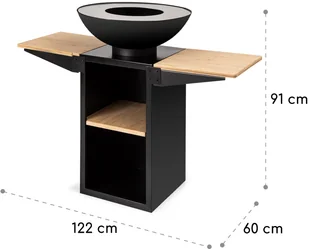 Blumfeldt Blumfeldt GDI11-Sav2.0 Tall-BK - Paleniska ogrodowe - miniaturka - grafika 9