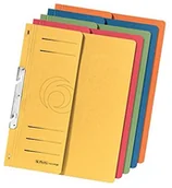 Koszulki na dokumenty - Herlitz 5976055 einhakh efter A4 z 1/2 przednie okładki i zastosowałoby zszywania, 5 sztuki 5976055 - miniaturka - grafika 1