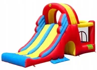 Place zabaw - 4iQ 4iQ Dmuchany Zamek COMBO SLIDE Trampolina Dmuchaniec Z Dmuchawą - miniaturka - grafika 1