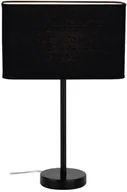 Lampy stojące - Britop Abażurowa LAMPA stołowa CADRE 93940104 prostokątna  stojąca na biurko loft czarna - miniaturka - grafika 1