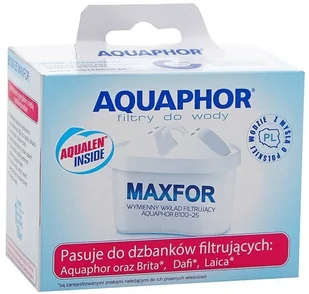 Aquaphor B100-25 Maxfor- 1szt. - Wkłady filtrujące Aquaphor B100-25 Maxfor- 1szt. - Wkłady filtrujące - miniaturka - grafika 14
