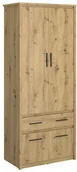 Szafy - Mebelbos AYSON szafa 4d1s dąb artisan - miniaturka - grafika 1