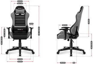 huzaro Ranger 6.0 Grey Mesh - Fotele gamingowe - miniaturka - grafika 4