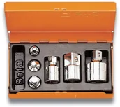 Klucze i nasadki - Beta KOMPLET 6 ŁĄCZNIKÓW PRZEJŚC.DO NASADEK 902R/C6 - miniaturka - grafika 1