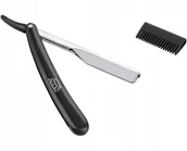 Brzytwy fryzjerskie - Ponik's Brzytwa fryzjerska z nasadką + 5 żyletek - miniaturka - grafika 1